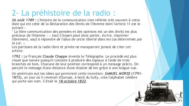 Histoire de la radio