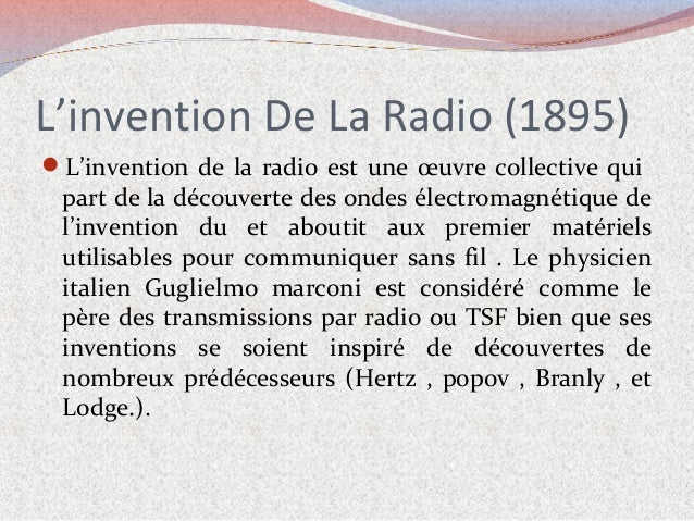Histoire de la radio  2015