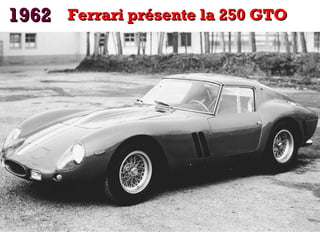 1962 Ferrari présente la 250 GTO

 