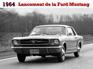 1964 Lancement de la Ford Mustang

 