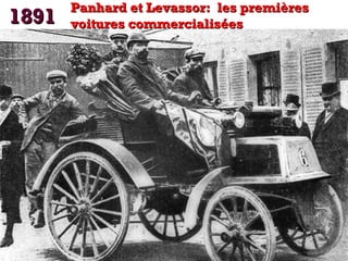 11889911 PPaannhhaarrdd eett LLeevvaassssoorr:: lleess pprreemmiièèrreess 
vvooiittuurreess ccoommmmeerrcciiaalliissééeess 
 