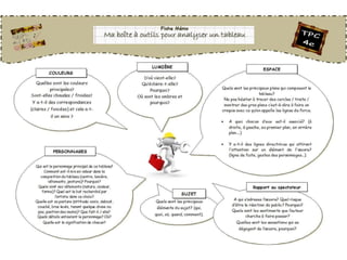 Histoire des arts (hda) 4e