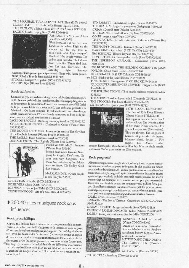 Petite Histoire Du Rock 15p