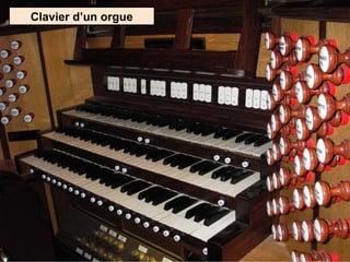 Clavier d’un orgue

 
