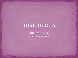 DILIETH GOEZ LINDA VERGARA HISTOLOGIA 