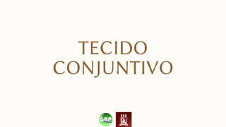 TECIDO
CONJUNTIVO
 