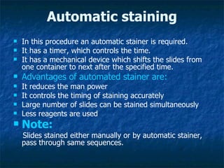Histological Techaniques | PPT