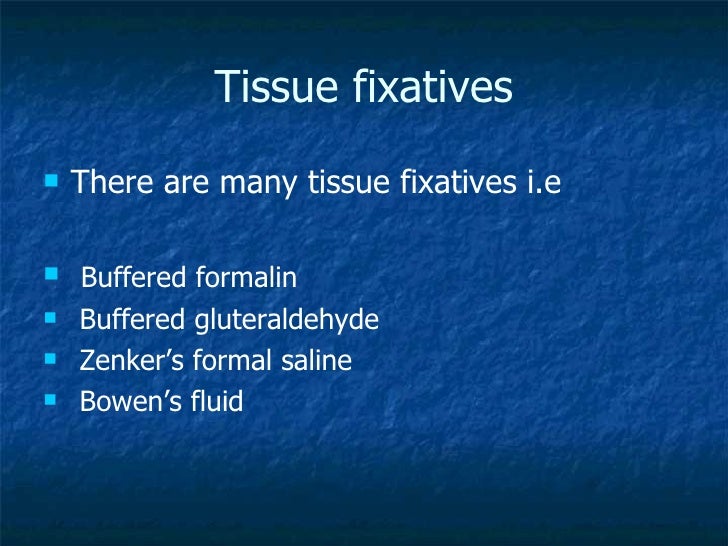 Histological Techaniques