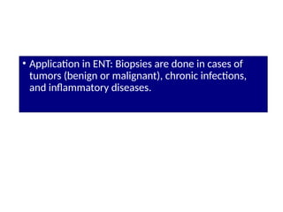 Ent Slides Histologic investigations in ENT. .pptx