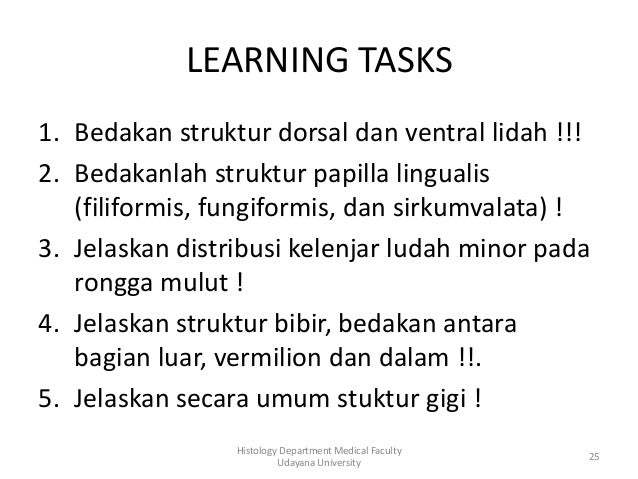 Struktur Histologi Rongga Mulut Struktur Histologi Rongga Mulut