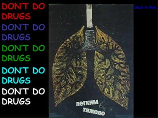 DON’T DO   Back to Resp

DRUGS
DON’T DO
DRUGS
DON’T DO
DRUGS
DON’T DO
DRUGS
DON’T DO
DRUGS
 