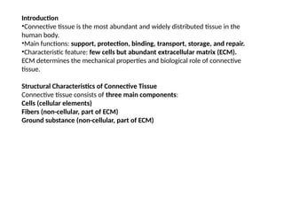 histology lecture for medical students as | PPTX