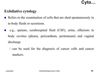 Histopathology chapter 7,8-cytology, Ic (1).ppt