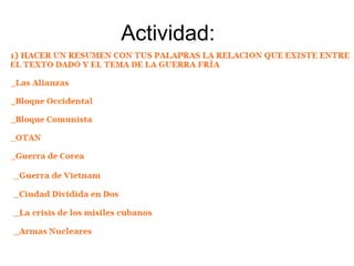Actividad: