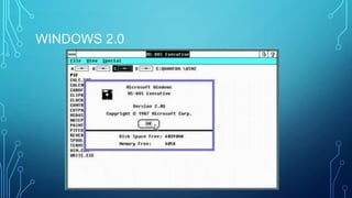 WINDOWS 2.0
 