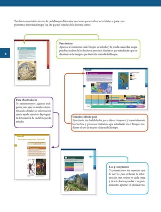 Libro de texto Historia.6to. grado 2014