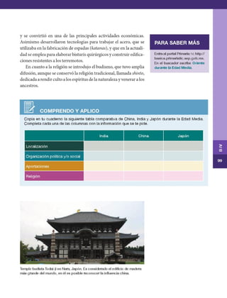 Libro de texto Historia.6to. grado 2014