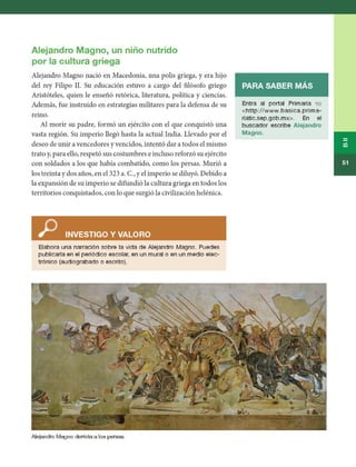 Libro de texto Historia.6to. grado 2014