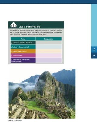 Libro de texto Historia.6to. grado 2014