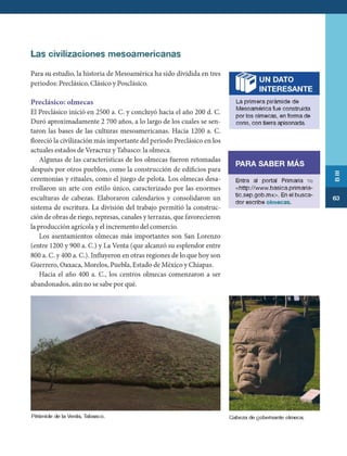 Libro de texto Historia.6to. grado 2014