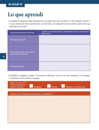 Libro de texto Historia.6to. grado 2014