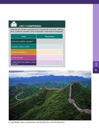 Libro de texto Historia.6to. grado 2014