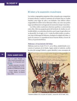 Libro de texto Historia.6to. grado 2014