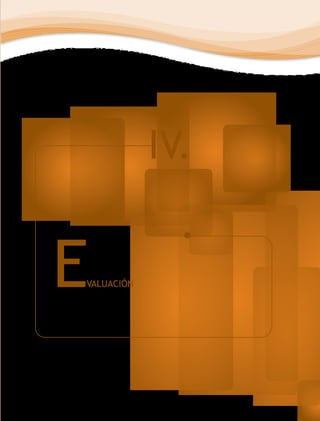 IV.

E

VALUACIÓN

 