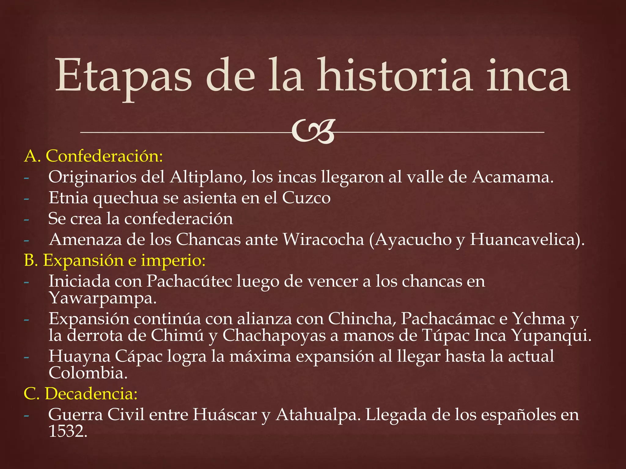Incas | PPT