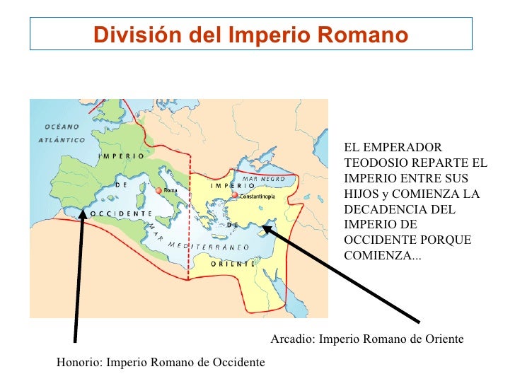 DivisiÃ³n del Imperio Romano                                                   EL EMPERADOR                                ...