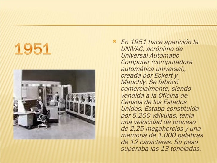 Historia De La Computacion