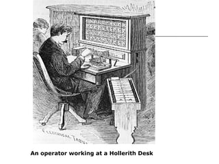 Incidentally, the
Hollerith census
machine was the
first machine to
ever be featured
on a magazine
cover.
 