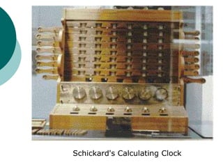 Schickard's Calculating Clock
 