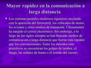 Historia De La Comunicacion