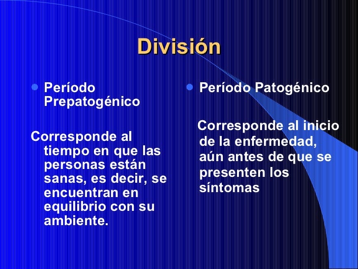 Que Es El Periodo Prepatogenico Historia De La Enfermedad