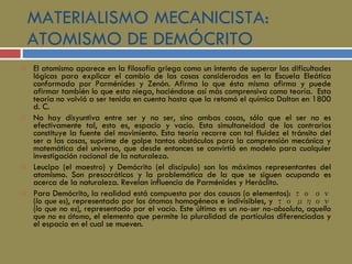 Historia De La FilosofíA Griega: PERIODO ONTOLOGICO | PPT