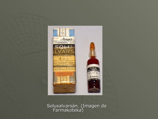 Solusalvarsán. (Imagen de Farmakoteka)  