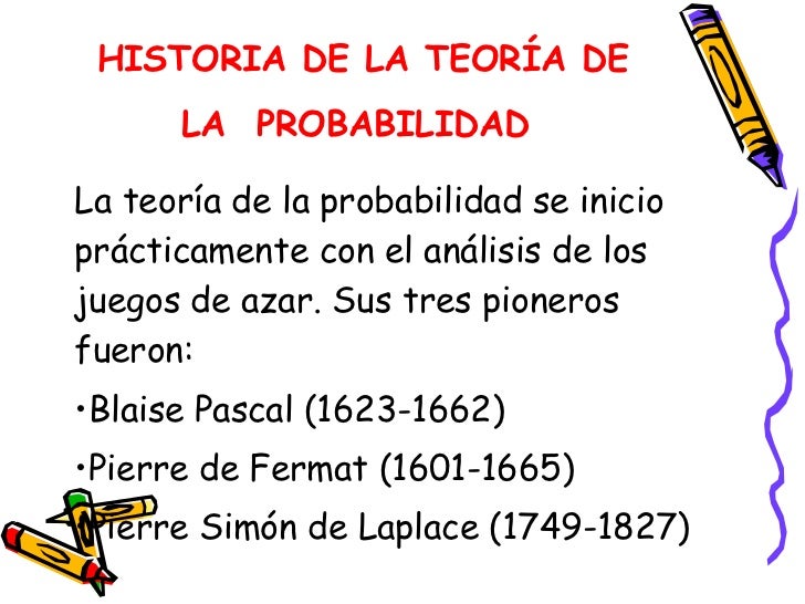 Historia De La Probabilidad