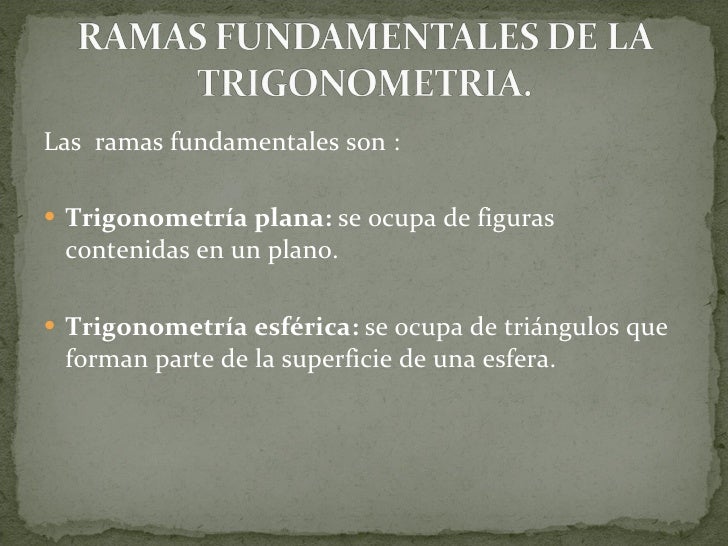 Historia delatrigonometria