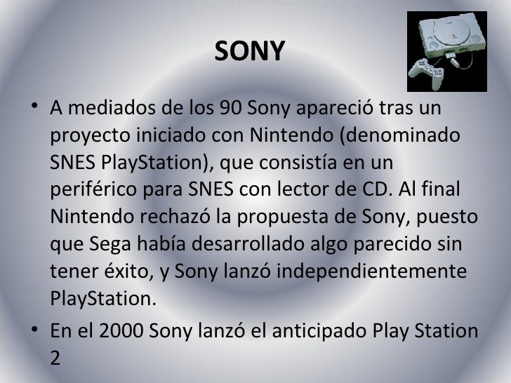 Historia De Los Videojuegos