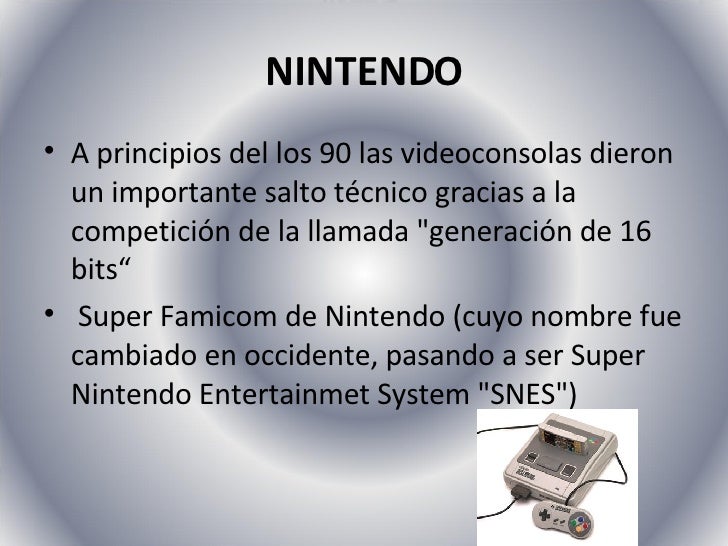 Historia De Los Videojuegos