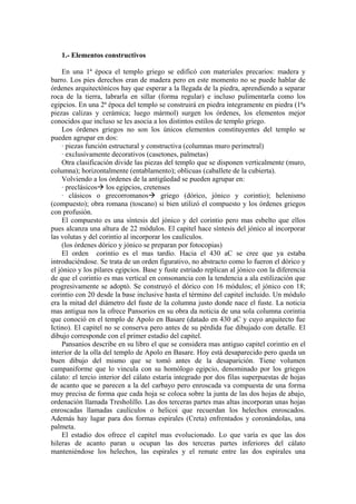 Historia Del Arte Antiguo Ii (Arquitectura Griega)