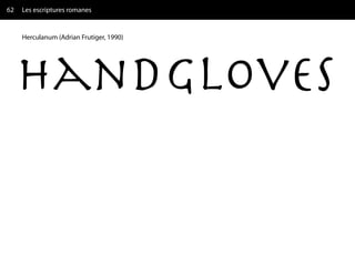 62   Les escriptures romanes


     Herculanum (Adrian Frutiger, 1990)
 