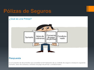 Pólizas de Seguros

 