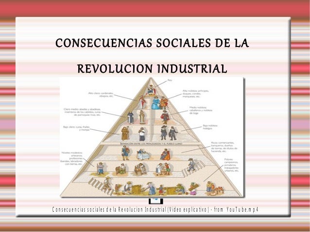 Sociedad de clases durante la revolucion industrial