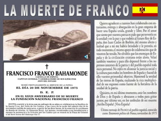 LA MUERTE DE FRANCO 