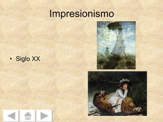 Impresionismo Siglo XX 