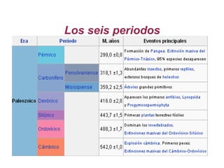 Los seis periodos 