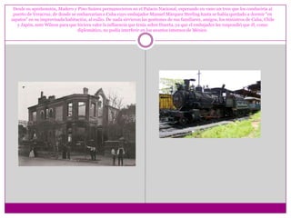Desde su aprehensión, Madero y Pino Suárez permanecieron en el Palacio Nacional, esperando en vano un tren que los conduciría al puerto de Veracruz, de donde se embarcarían a Cuba cuyo embajador Manuel Márquez Sterling hasta se había quedado a dormir "en zapatos" en su improvisada habitación, al exilio. De nada sirvieron las gestiones de sus familiares, amigos, los ministros de Cuba, Chile y Japón, ante Wilson para que hiciera valer la influencia que tenía sobre Huerta, ya que el embajador les respondió que él, como diplomático, no podía interferir en los asuntos internos de México. 