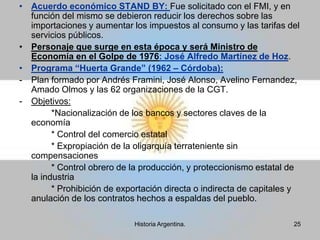 Presidencia de Frondizi(1958-1962)17Historia Argentina.